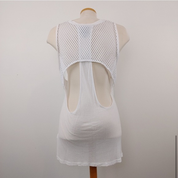 IVY PARK | Ribbed White Tank Top Size Medium Lady - Picture 5 of 8